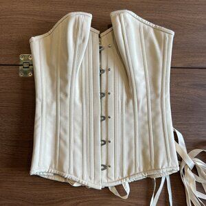 Timeless Trends authentic heavy duty lace up overbust corset size 22